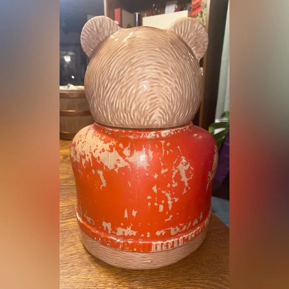 Avon Bear Cookie Jar - Picture 3 of 5